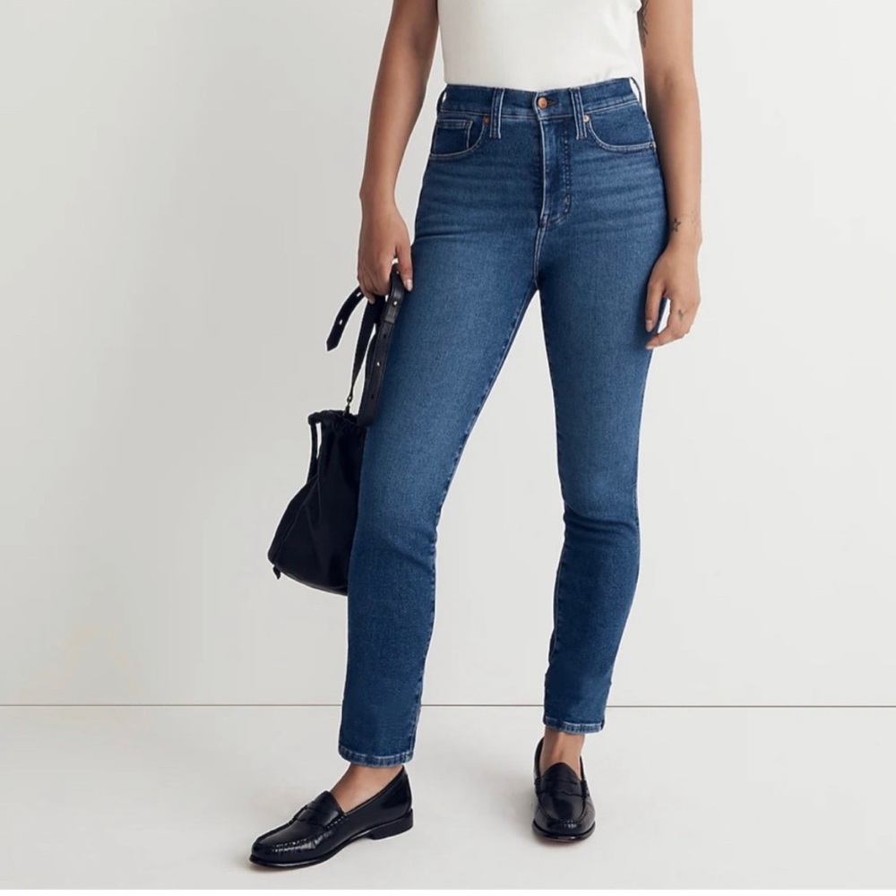 Madewell Women's Straight Leg Jeans - Blue